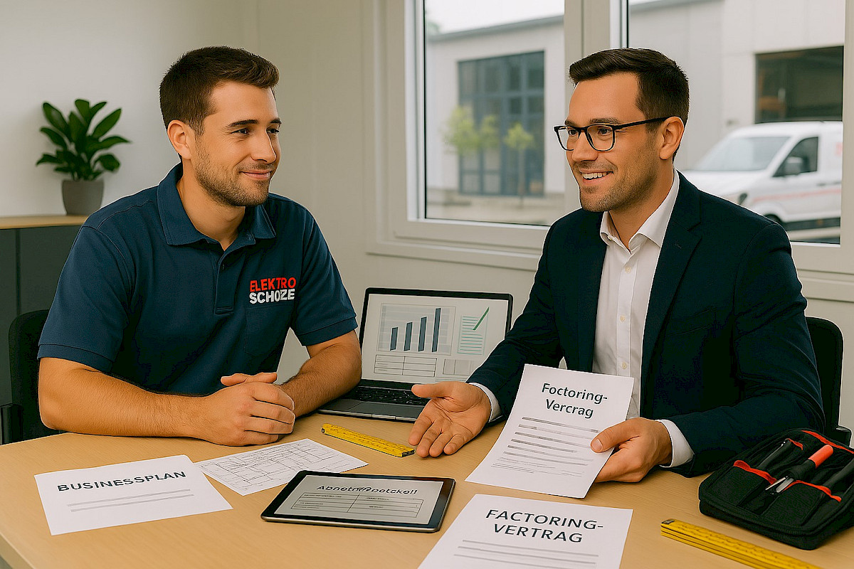 Elektrohandwerk-Start-up